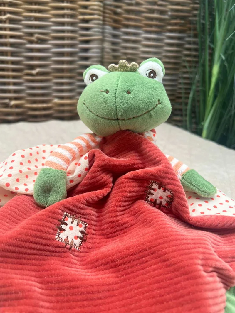 Frosch Schnuffeltuch "Froschprinz" von Bukowski