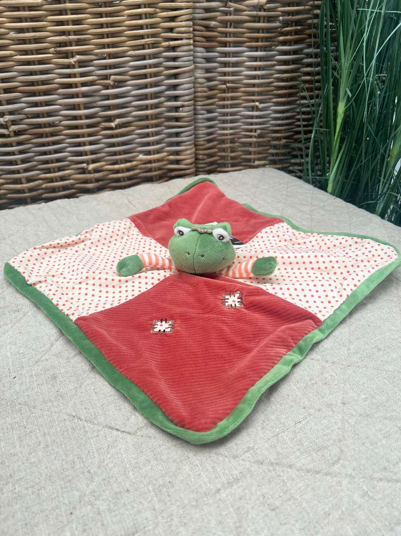 Frosch Schnuffeltuch "Froschprinz" von Bukowski