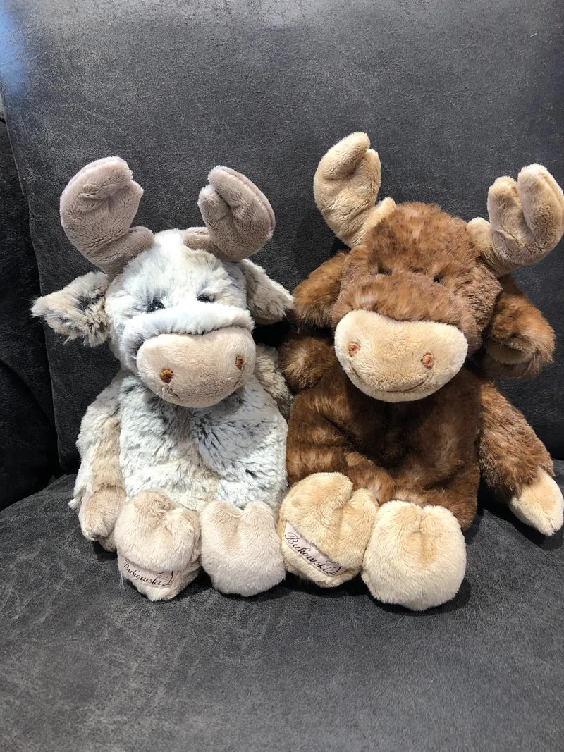 Elch Kuscheltiere "Sweet Thorild" und "Sweet Egil" von Bukowski