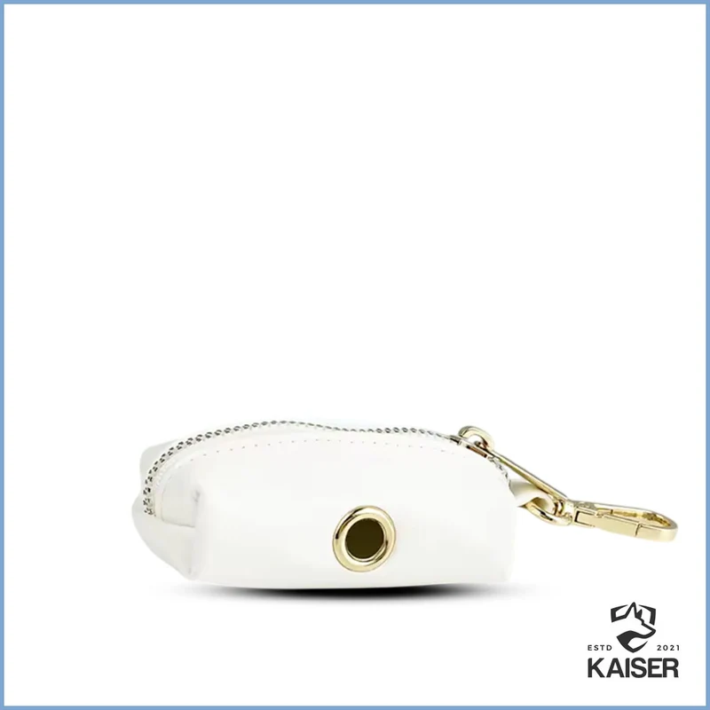 Elegantes weißes Hundehalsband mit Namen (5-teiliges Set verfügbar)