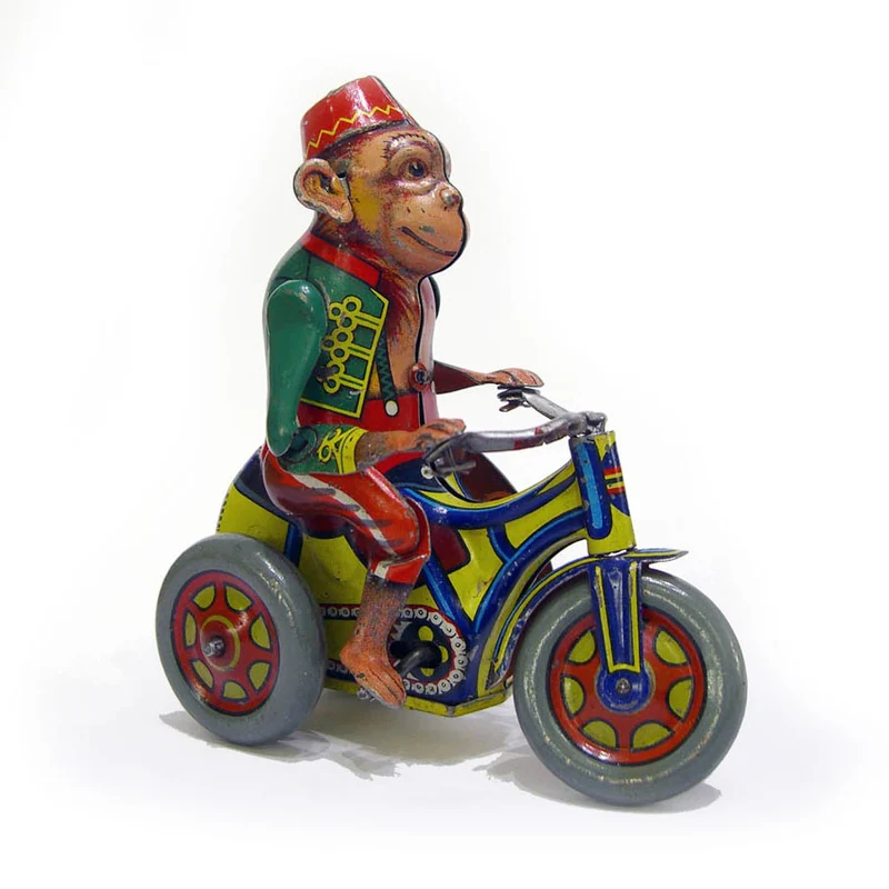 Vintage Tin Monkey