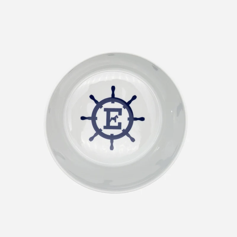 Vaissellerie Teckel Bol en Porcelaine Bleu Croisière