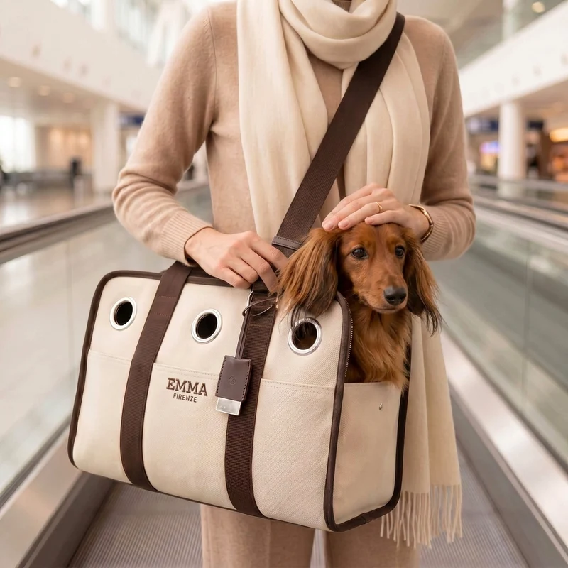 Sac de Transport Teckel pour Avion