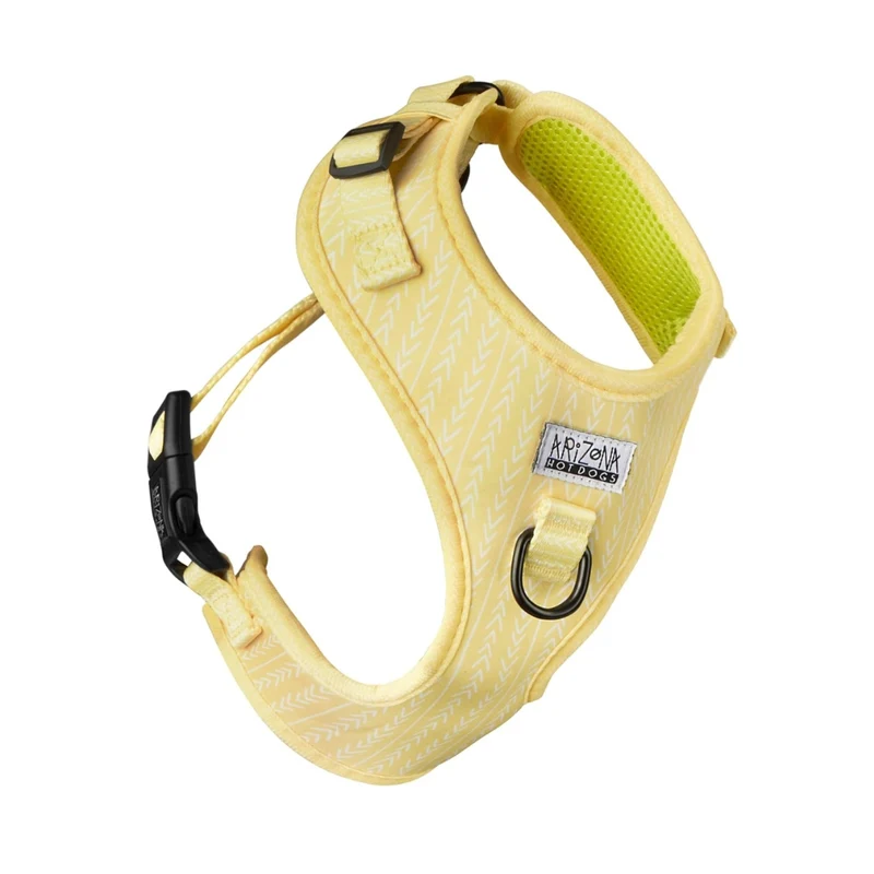 Sellerie Teckel Harnais Lemon Jaune
