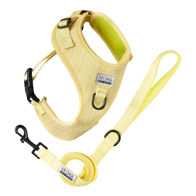 Sellerie Teckel Harnais Lemon Jaune